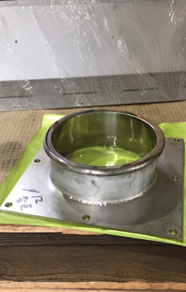 差圧計取付架台製作品